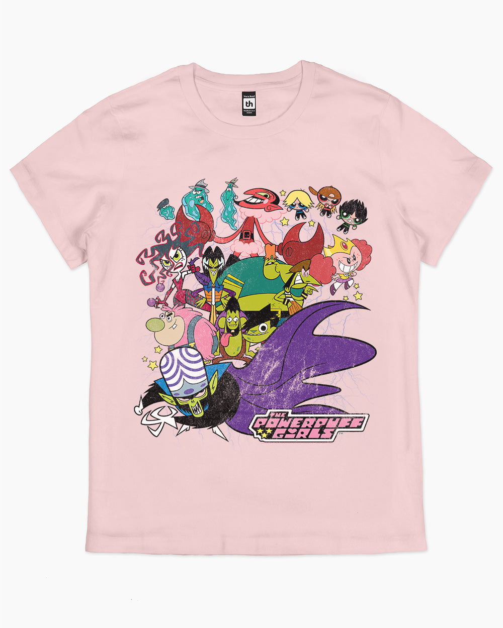 Powerpuff Villains T-Shirt Australia Online #colour_pink