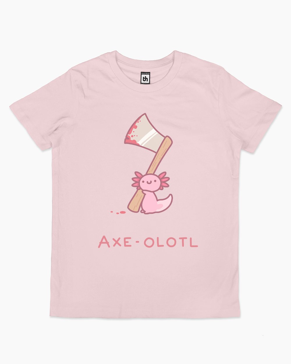 Axeolotl Kids T-Shirt Australia Online #colour_pink