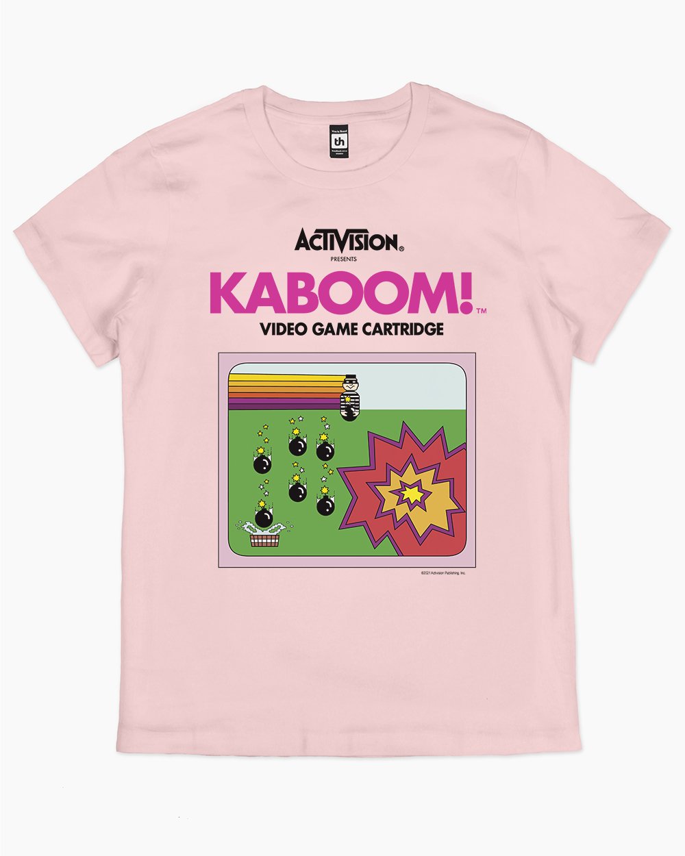 Kaboom T-Shirt Australia Online #colour_pink