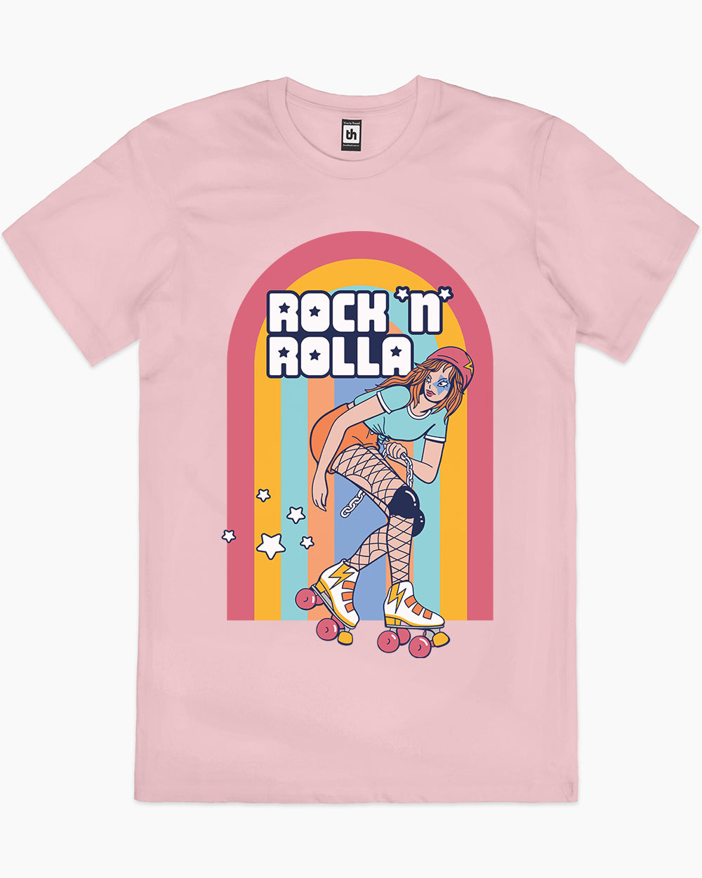 Rock N Rolla T-Shirt Australia Online #colour_pink
