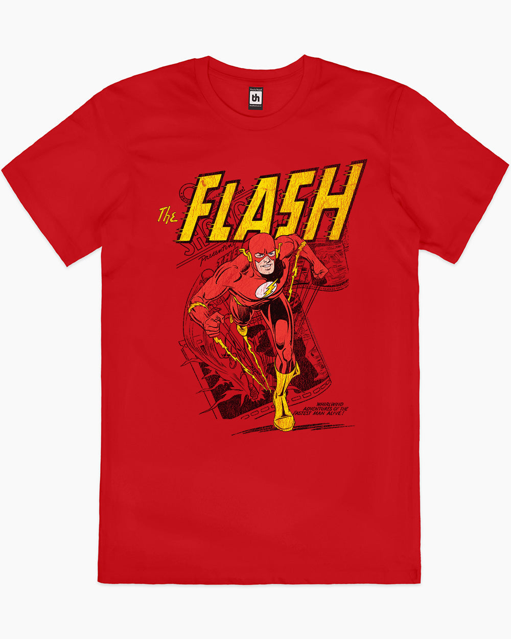 The Flash T-Shirt Australia Online #colour_red