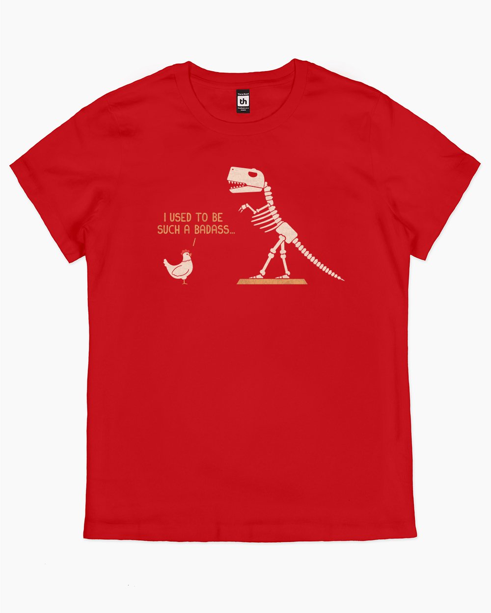 Badass T-Shirt Australia Online #colour_red