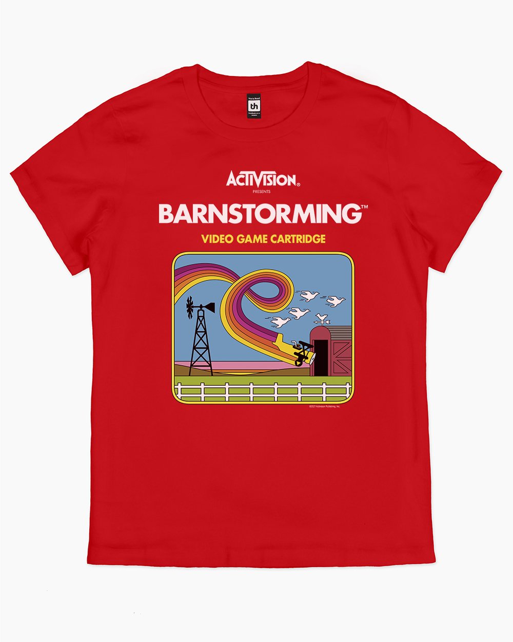 Barnstorming T-Shirt Australia Online #colour_red