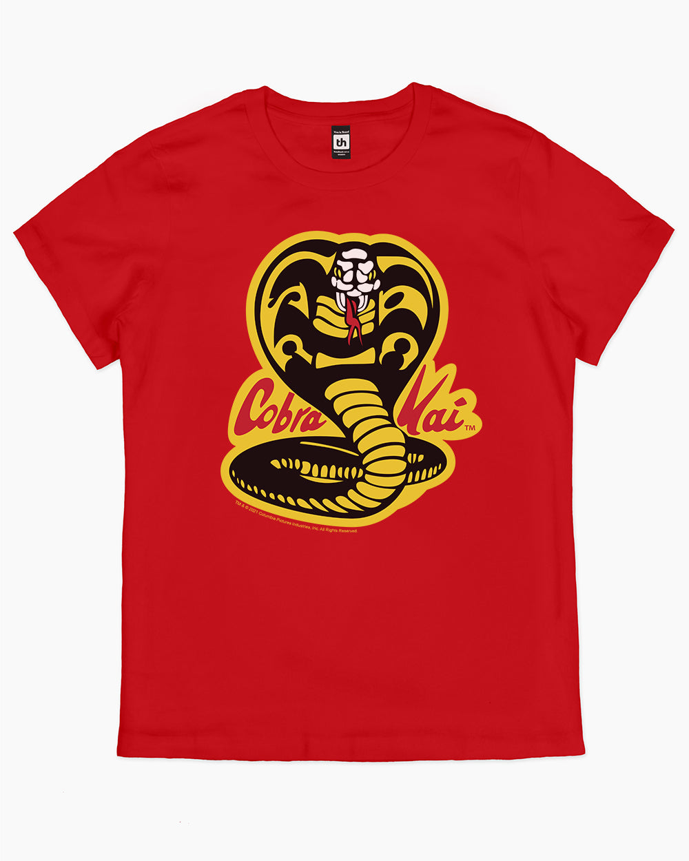 Cobra Kai Logo T-Shirt Australia Online #colour_red
