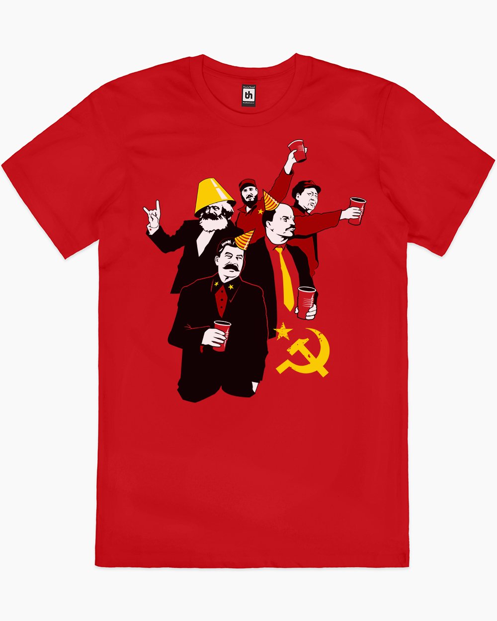 The Communist Party: Variant T-Shirt Australia Online #colour_red