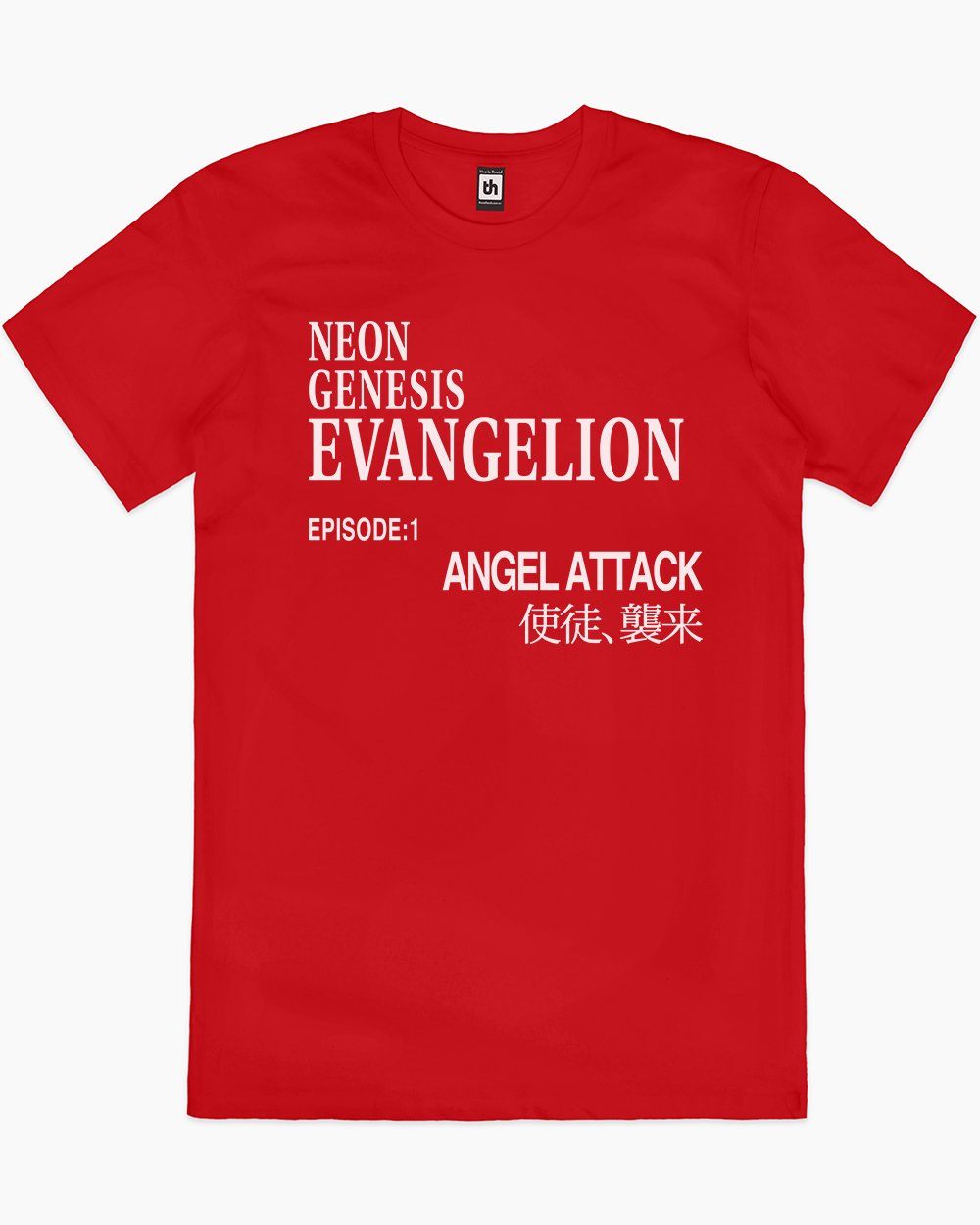 Evangelion Episode 1 T-Shirt Australia Online #colour_red