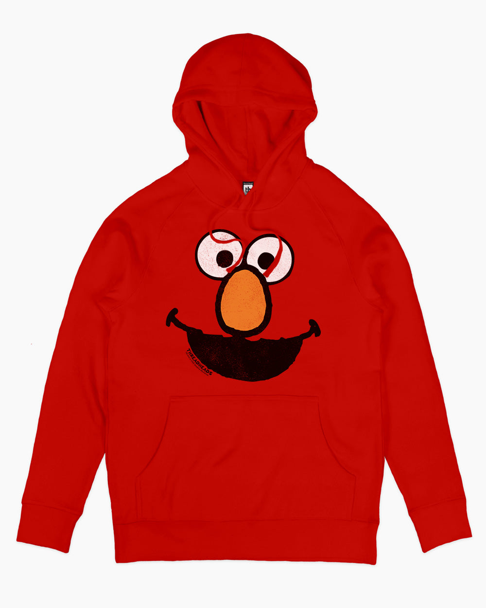 Elmo Face Hoodie Australia Online #colour_red