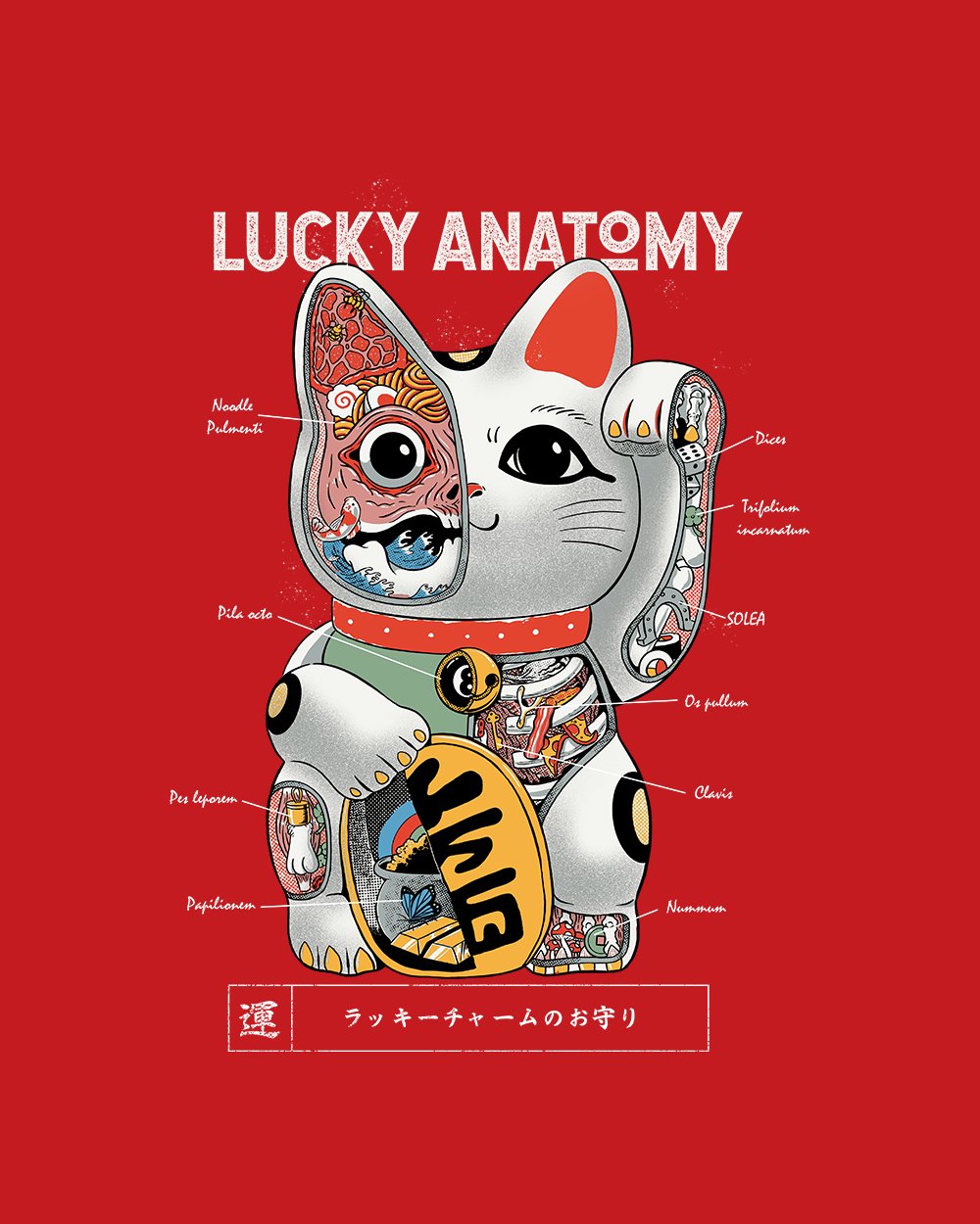Lucky Anatomy Hoodie Australia Online #colour_red