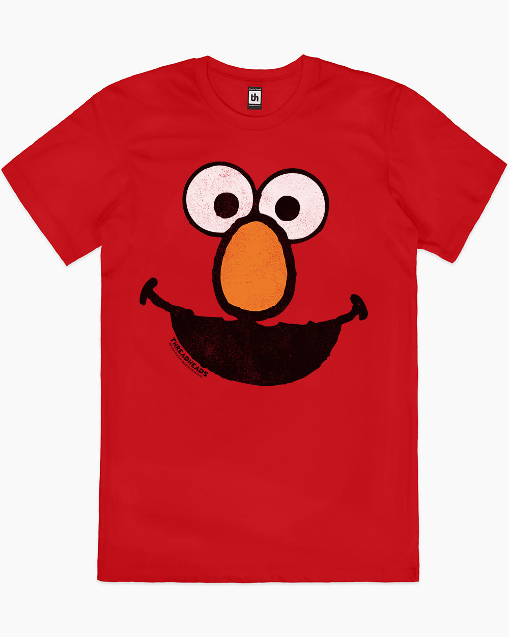 Elmo Face T-Shirt Australia Online #colour_red