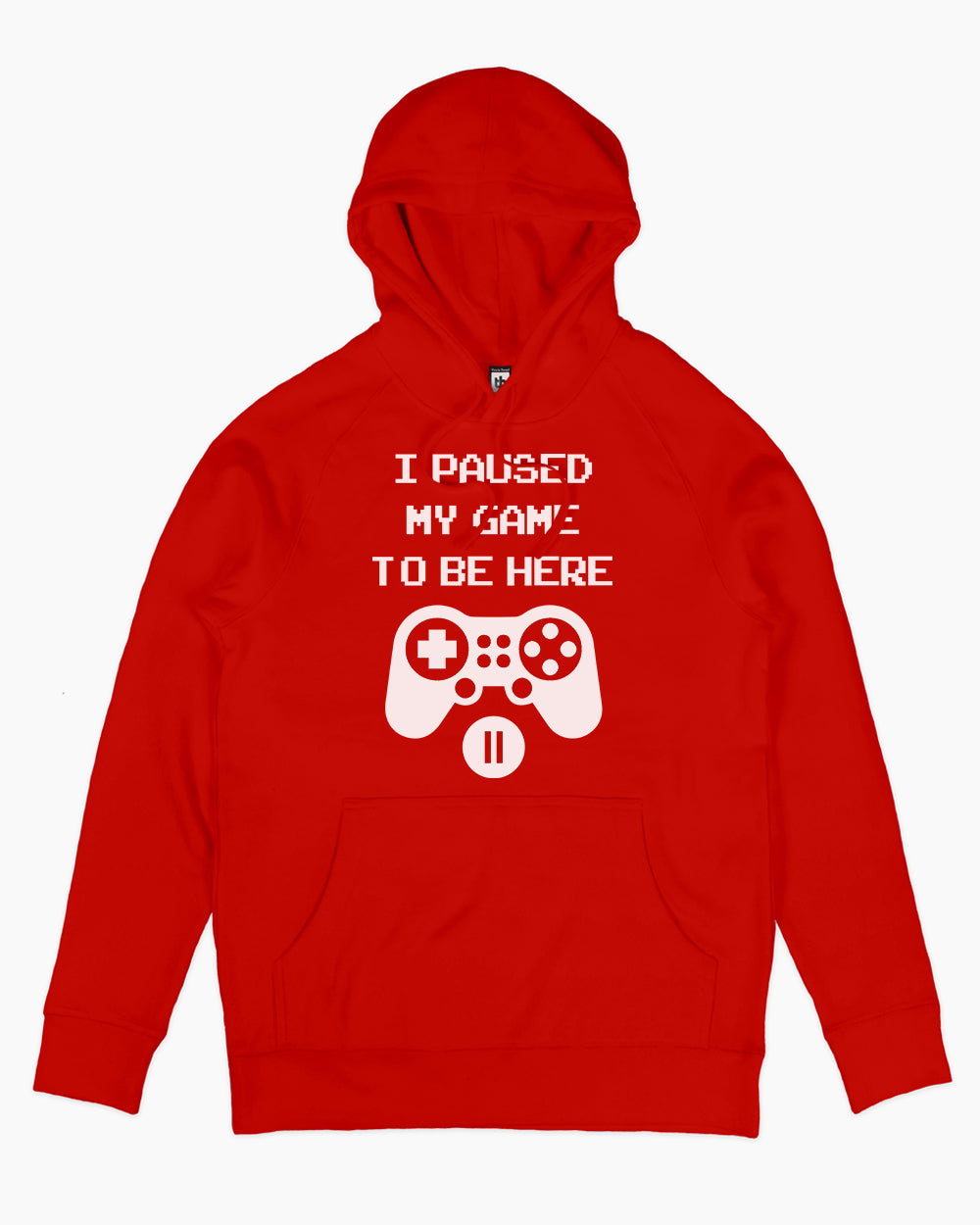 Paused My Game Hoodie Australia Online #colour_red