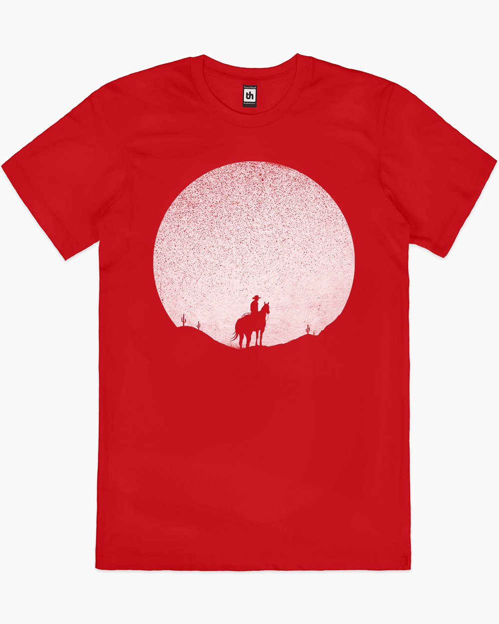 Rising Sunset T-Shirt Australia Online #colour_red