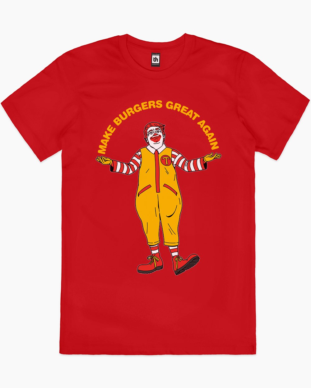 Ronald McTrump T-Shirt Australia Online #colour_red