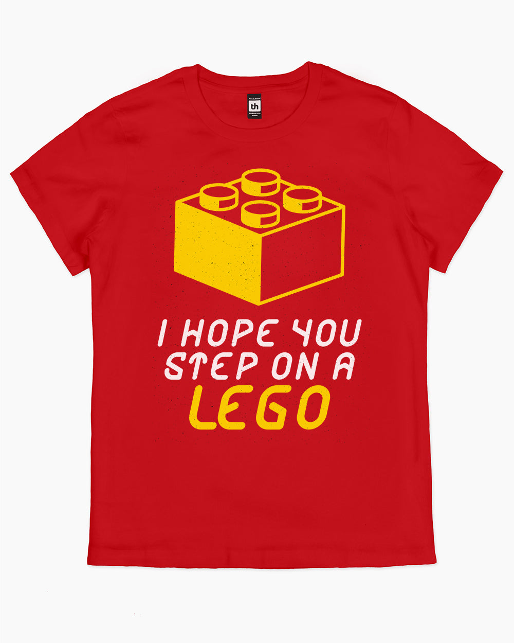 Step On A Lego T-Shirt Australia Online #colour_red