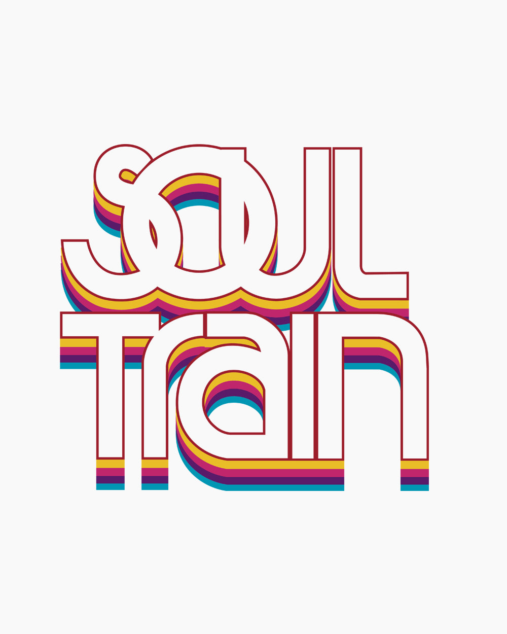 Soul Train T-Shirt Australia Online #colour_white
