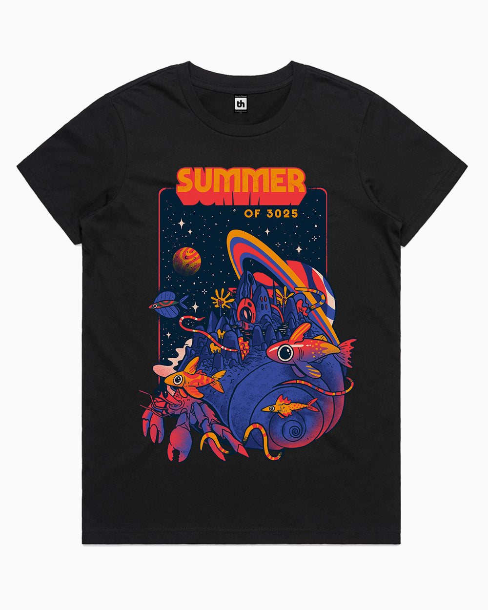 Summer Magic of 3025 T-Shirt Australia Online #colour_black