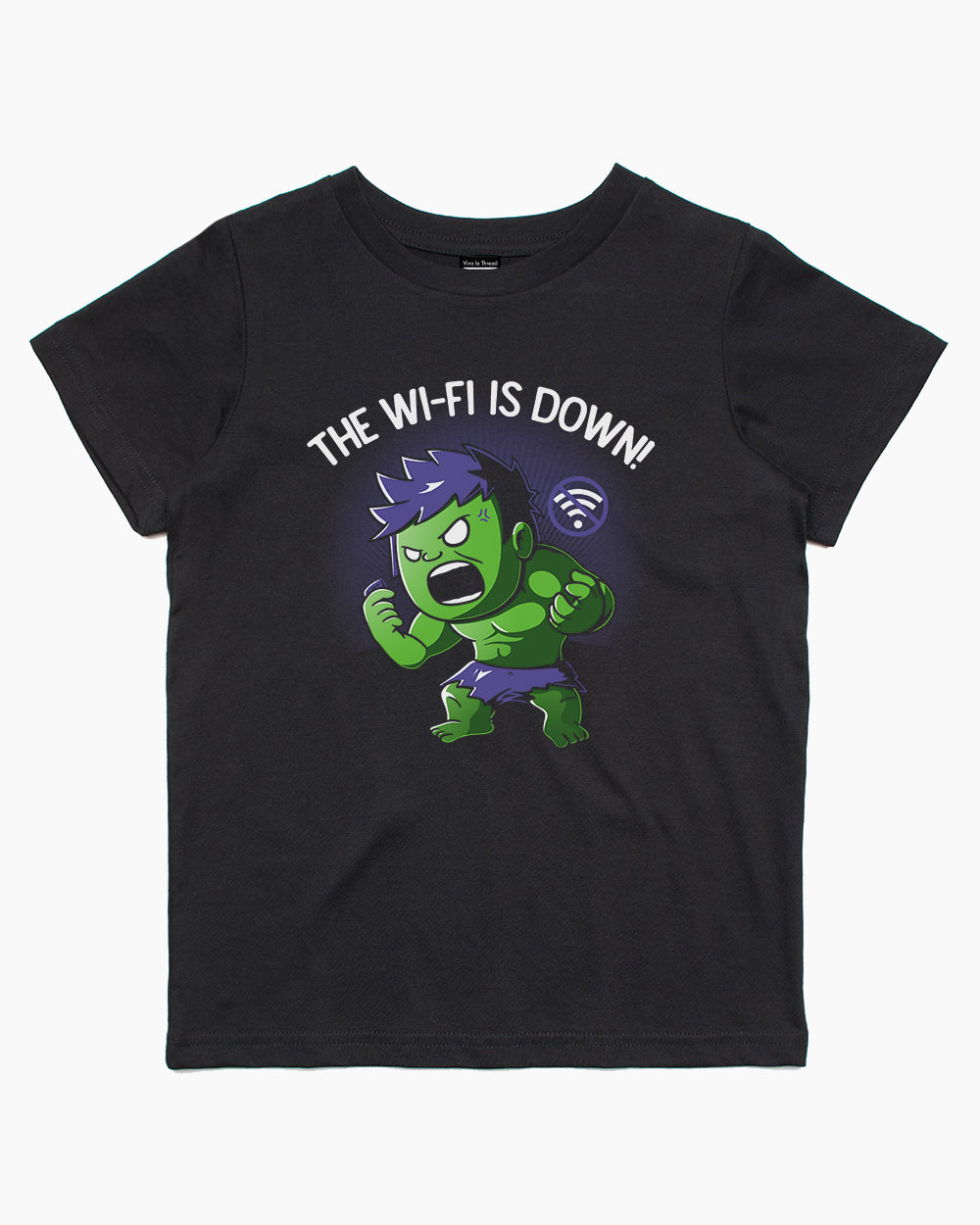 The Wi-Fi is Down Kids T-Shirt Australia Online #colour_black