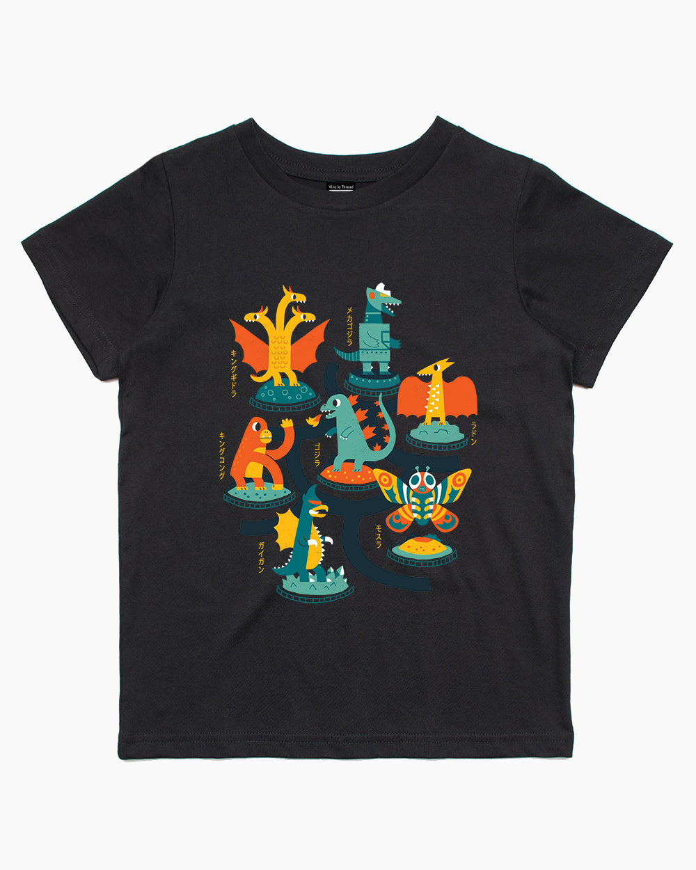 Tokyo Zoo Kids T-Shirt Australia Online #colour_black