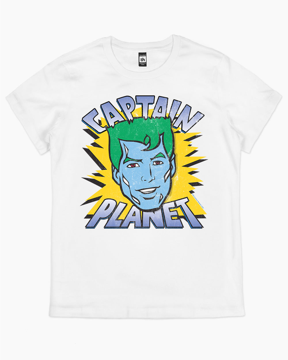 Captain Planet T-Shirt Australia Online #colour_white