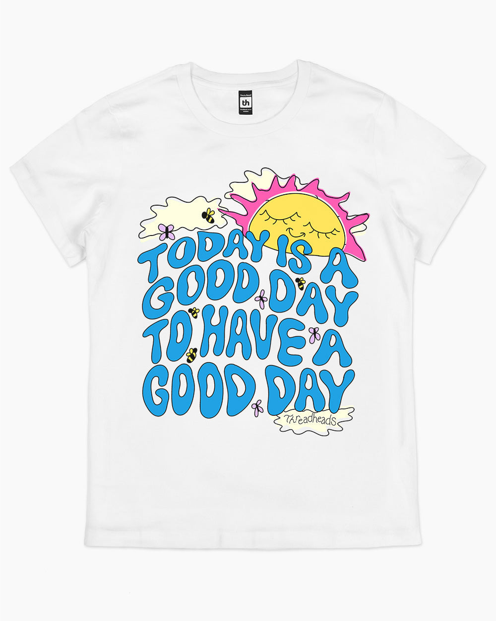 Good Day T-Shirt Australia Online #colour_white