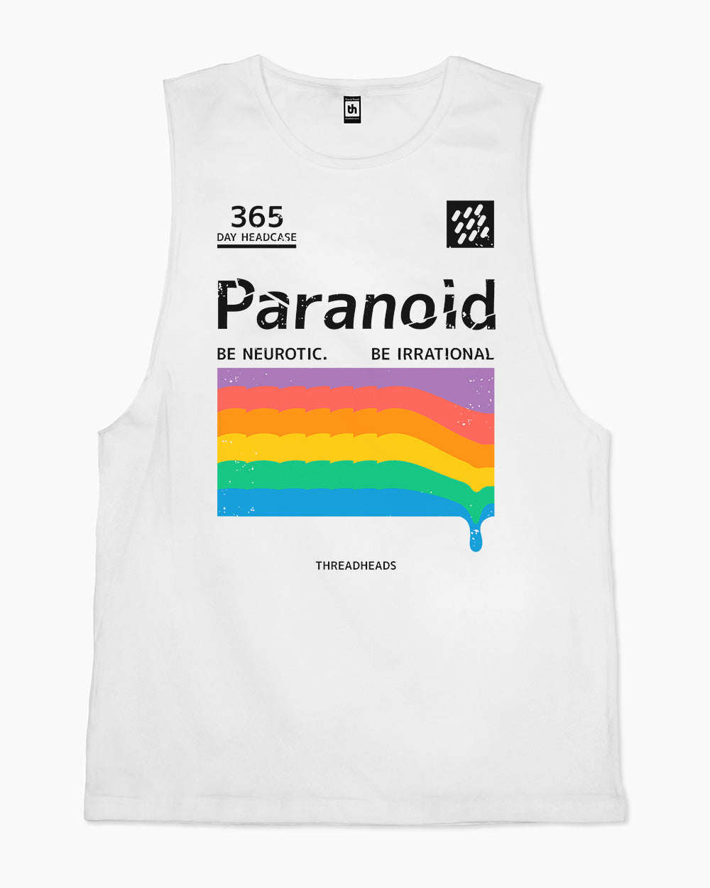 Paranoid Irrational Tank Australia Online #colour_white