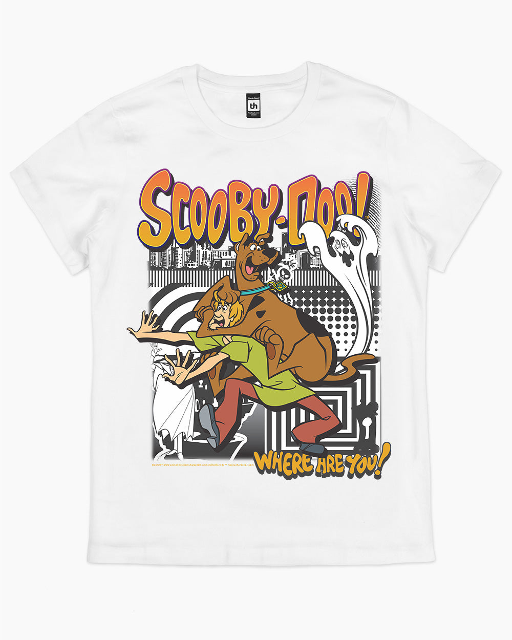 Scooby & Shaggy T-Shirt Australia Online #colour_white