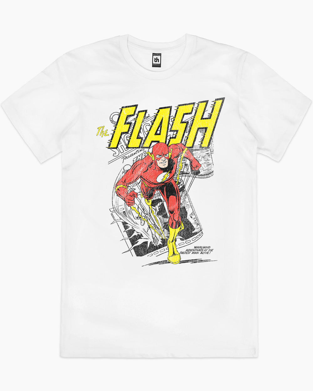 The Flash T-Shirt Australia Online #colour_white