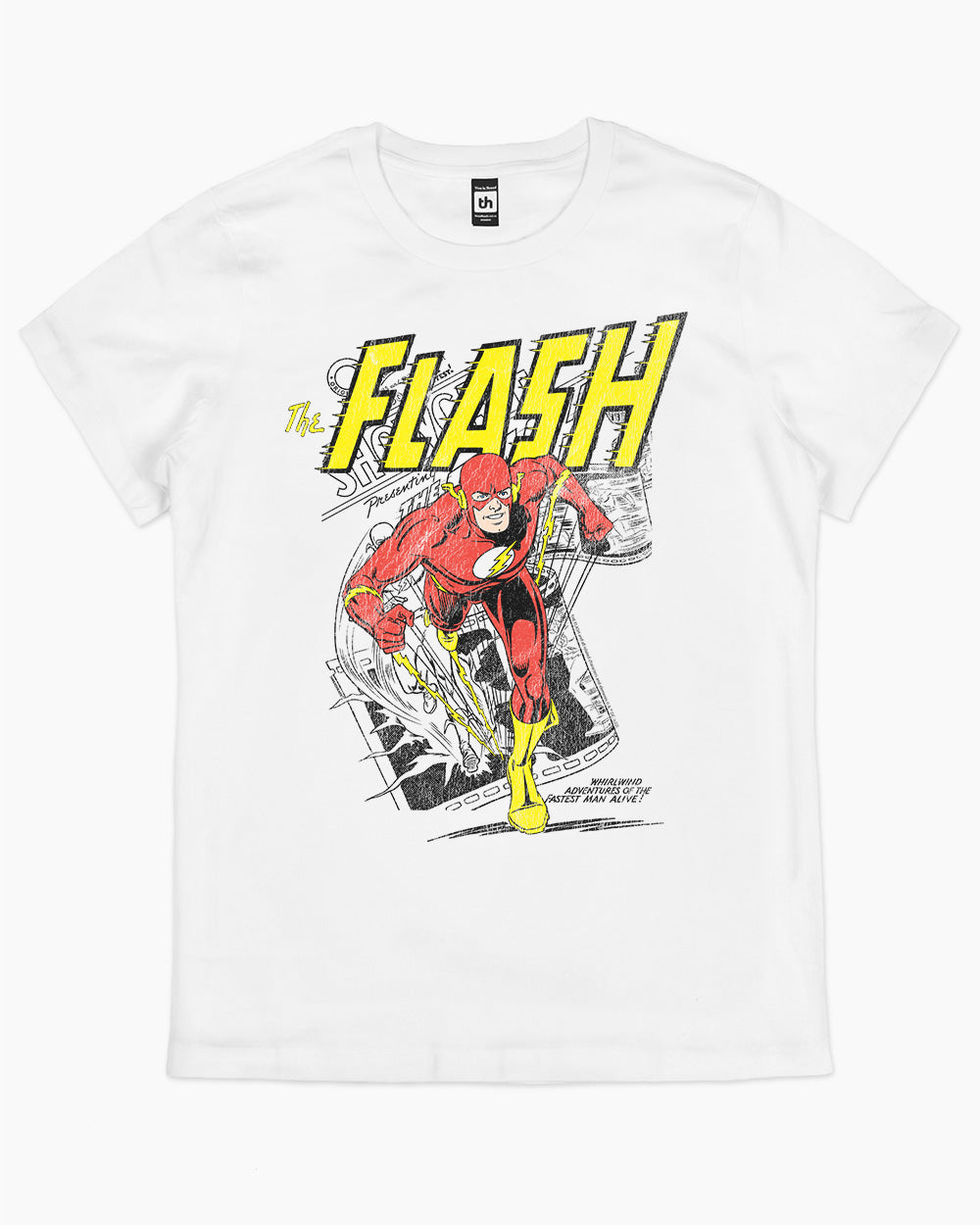 The Flash T-Shirt Australia Online #colour_white