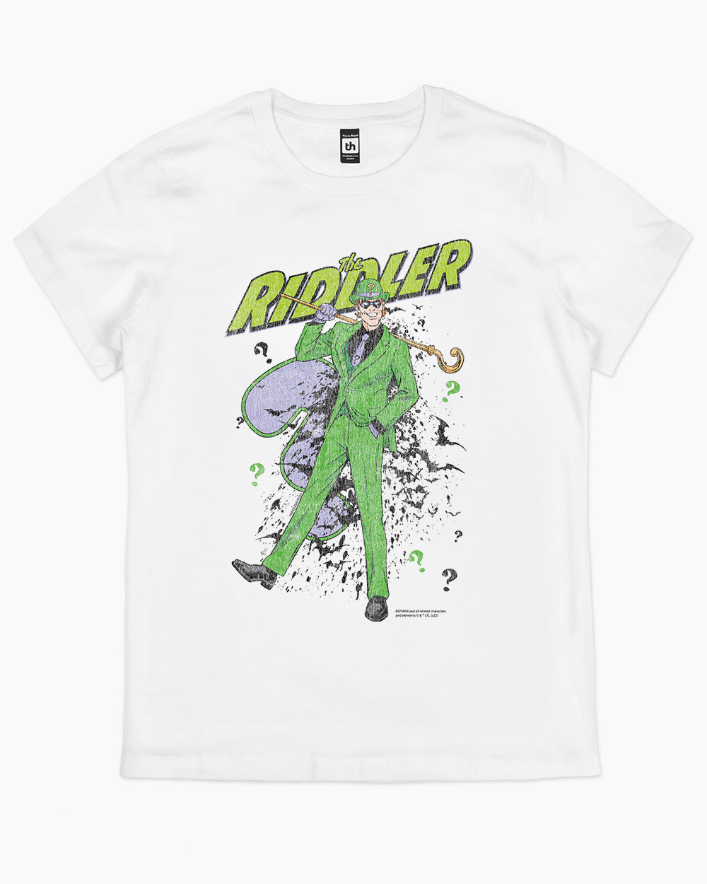  The Riddler T-Shirt Australia Online #colour_white