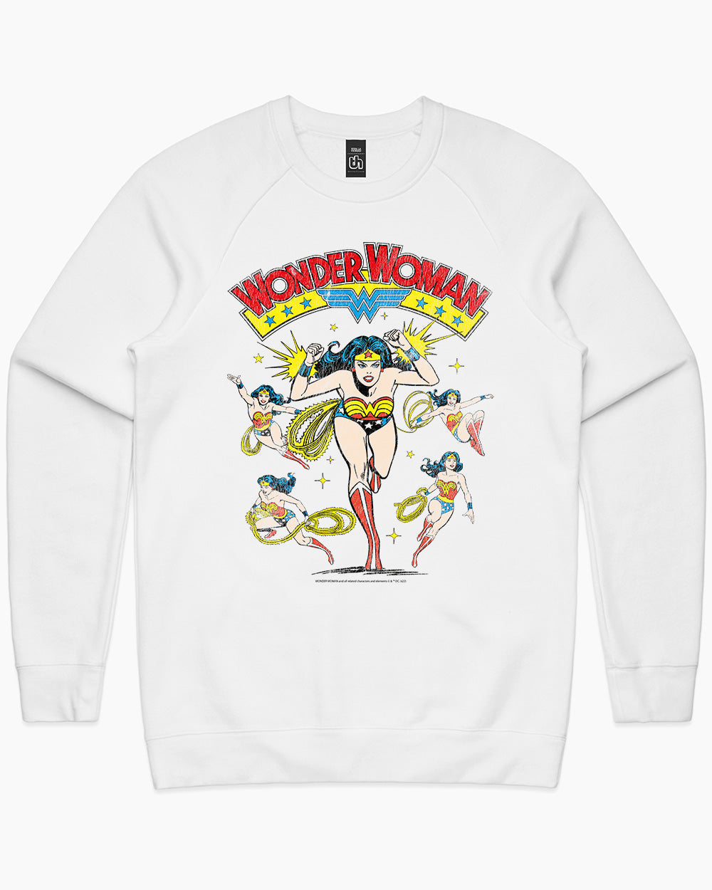 Wonder Woman Vintage Jumper, Official DC Merch