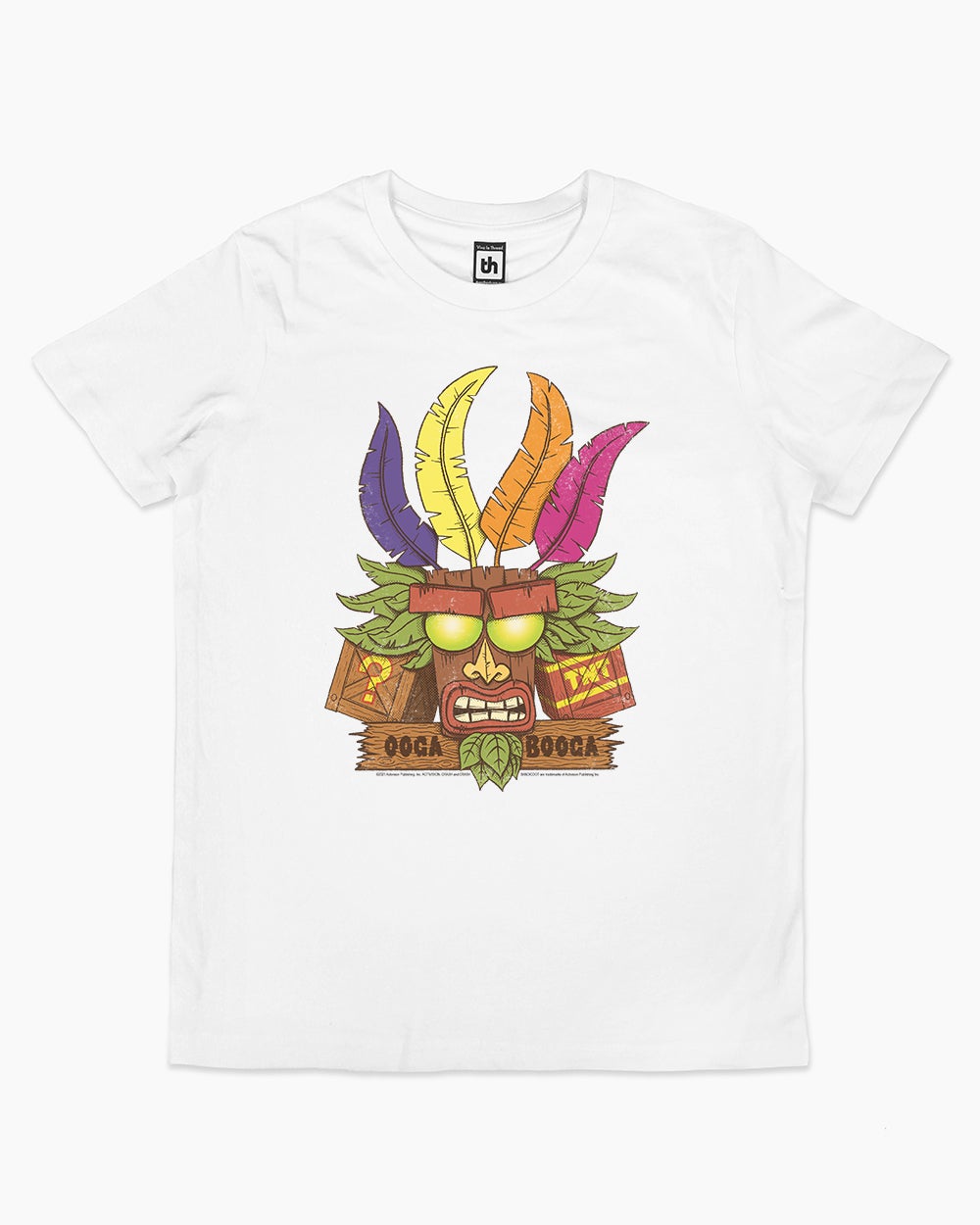 Aku Aku Ooga Booga Kids T-Shirt Australia Online #colour_white