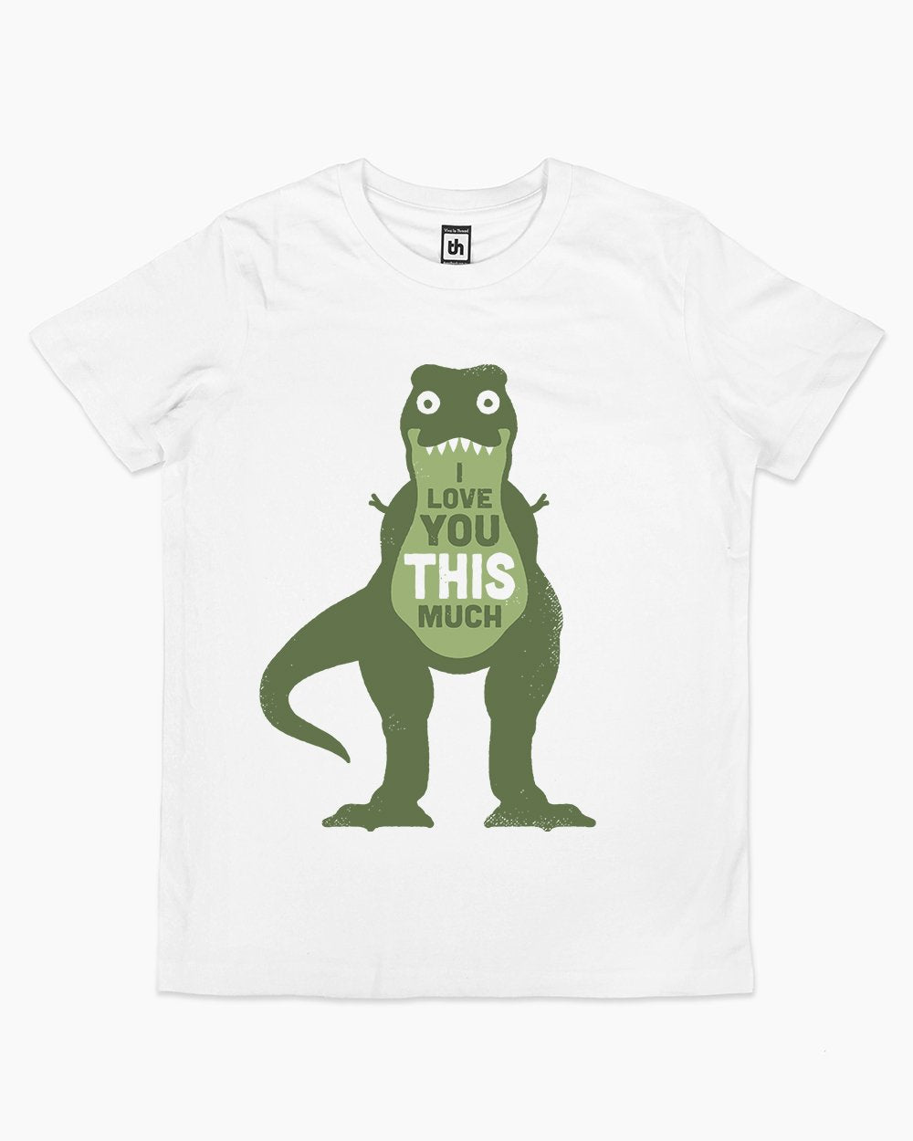 Amourosaurus Kids T-Shirt Australia Online #colour_white
