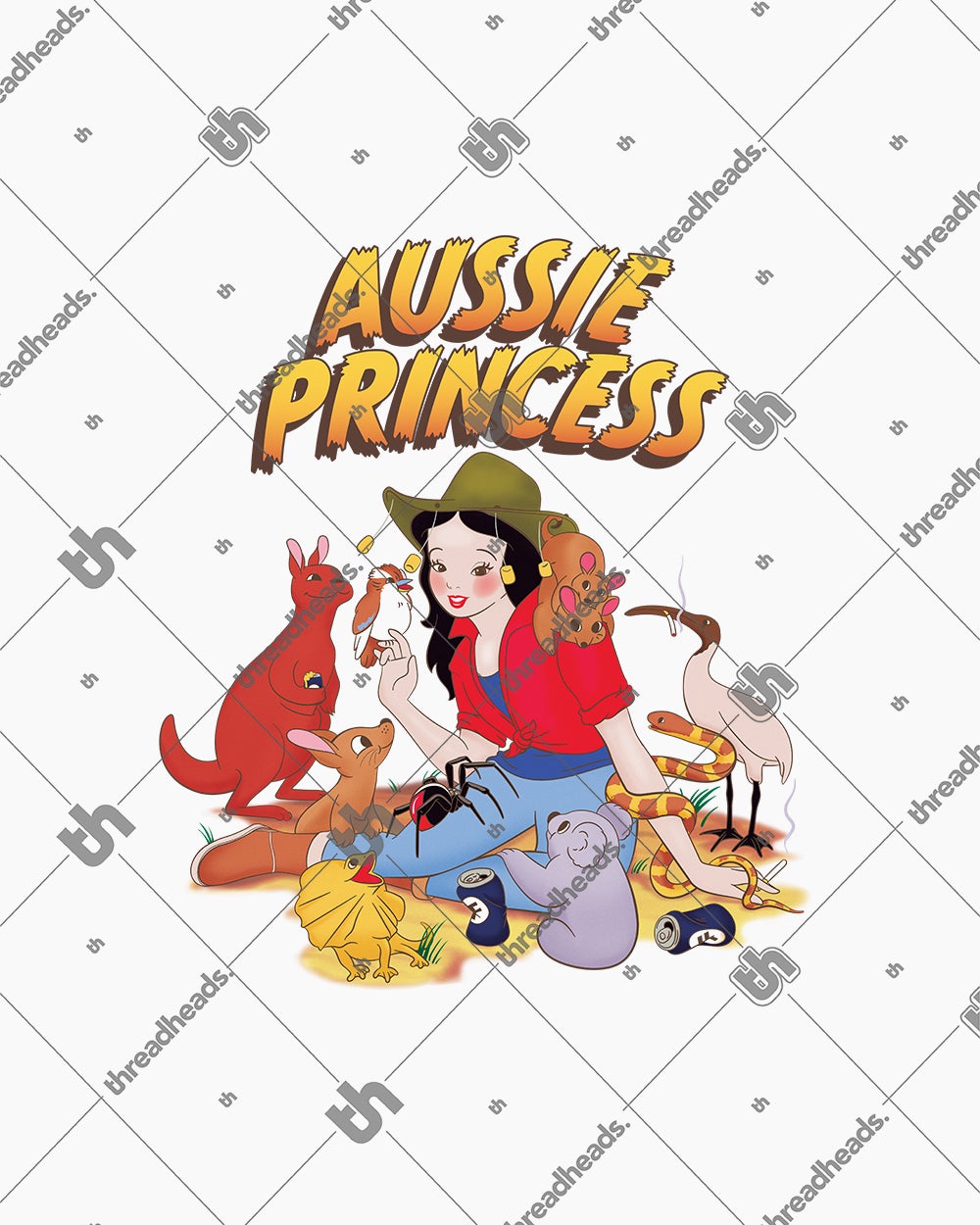 Aussie Princess Hoodie Australia Online #colour_white