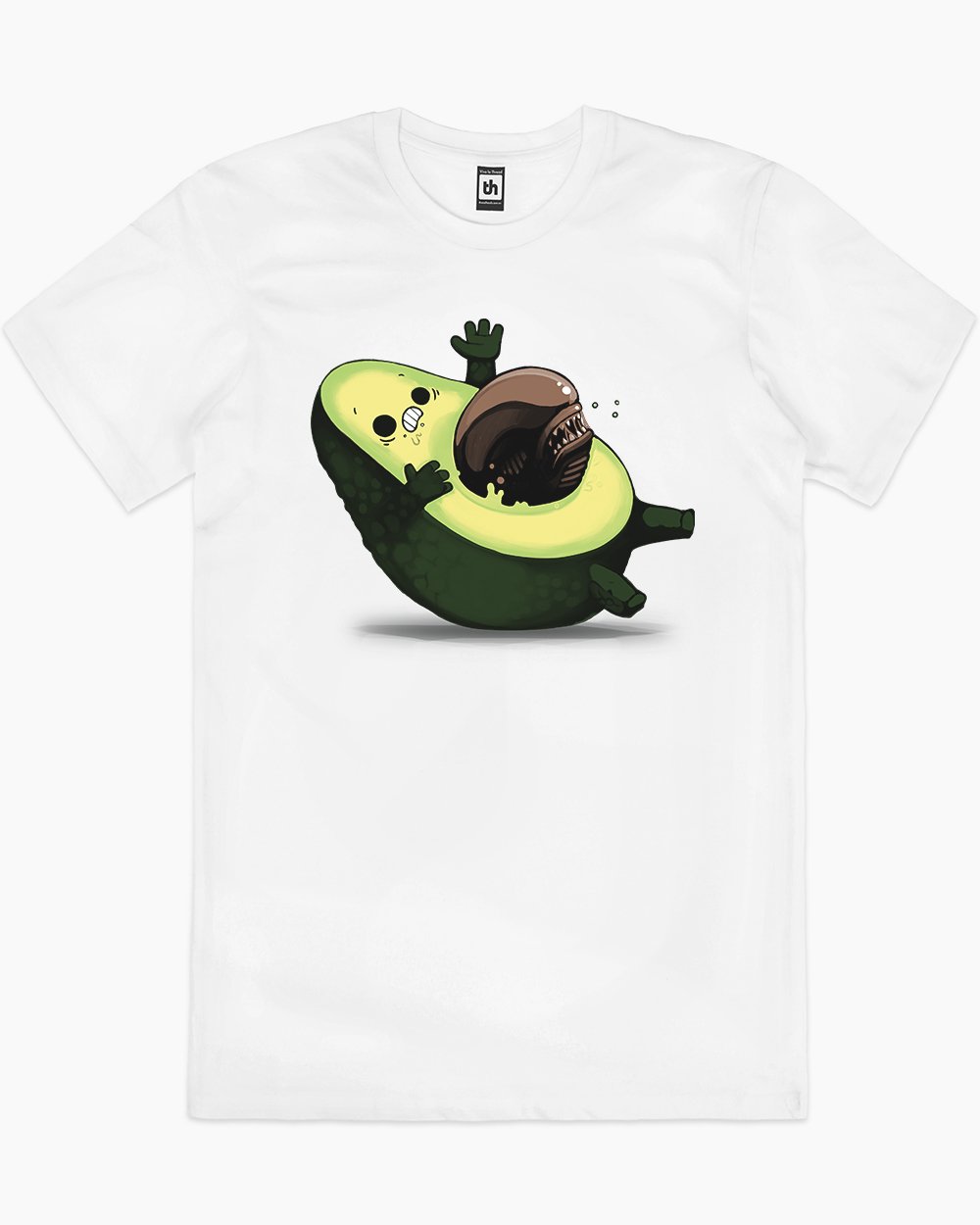 AvocAlien T-Shirt Australia Online #colour_white