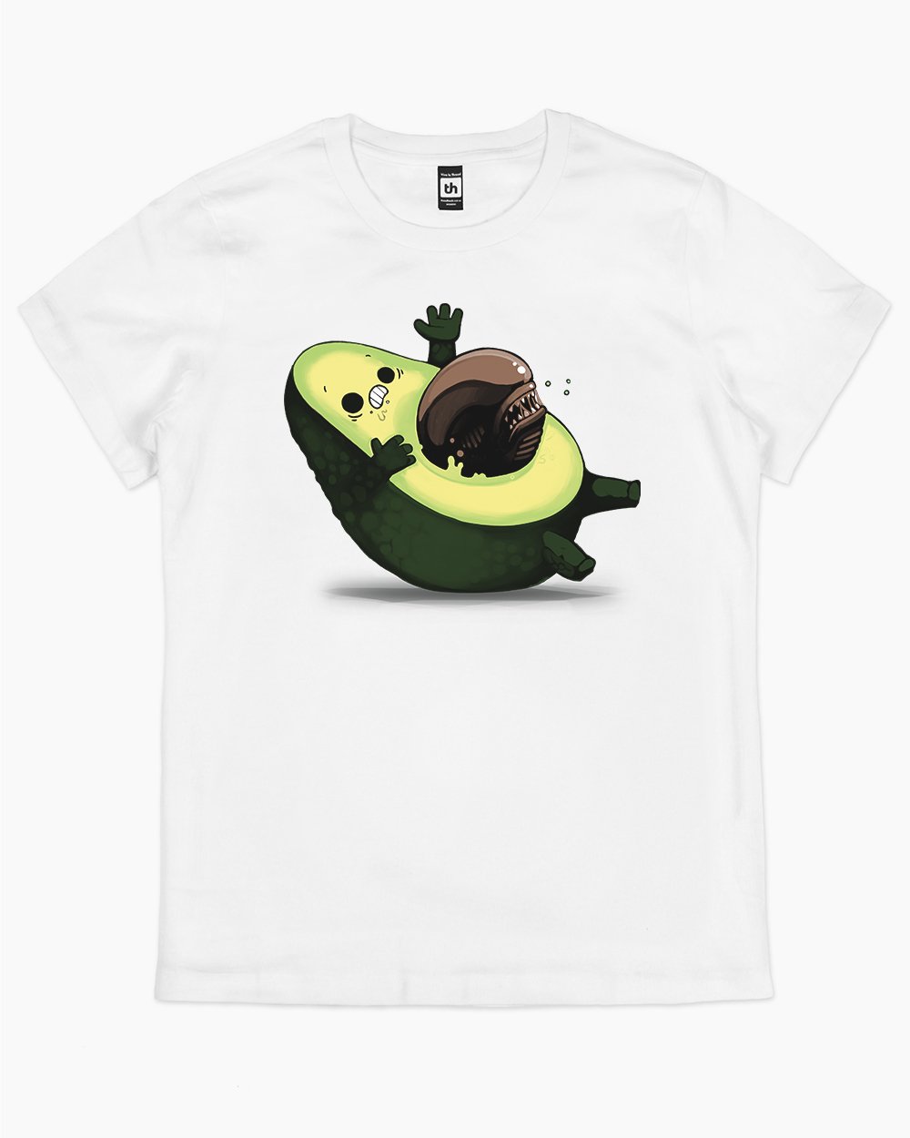 AvocAlien T-Shirt Australia Online #colour_white