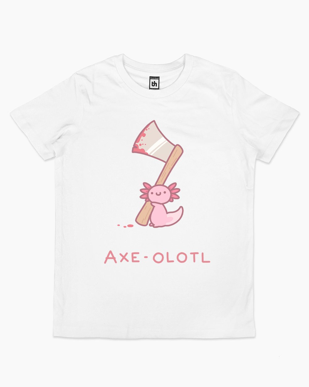 Axeolotl Kids T-Shirt Australia Online #colour_white
