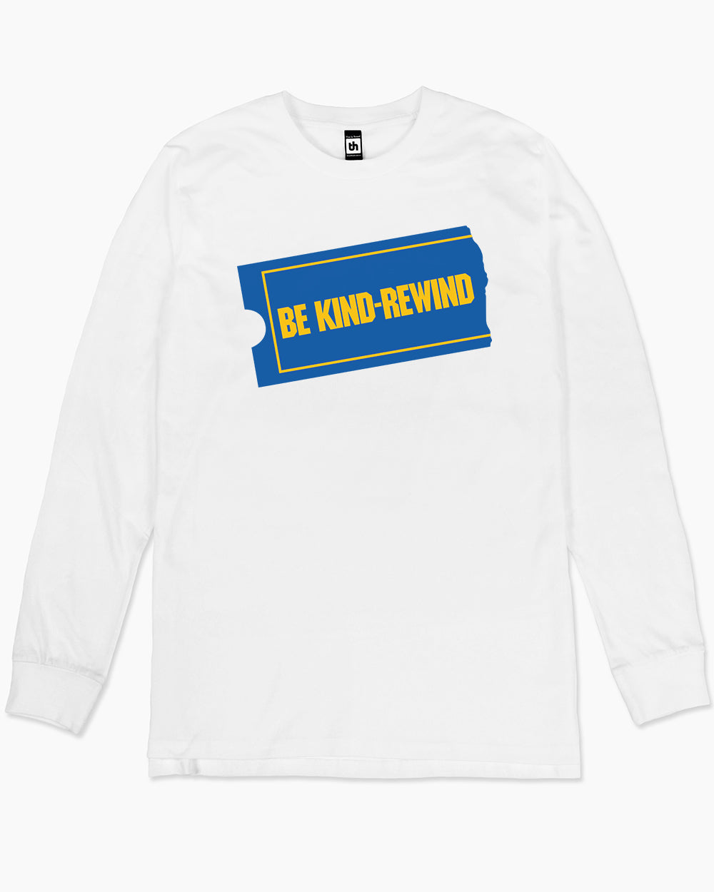 Be Kind - Rewind Long Sleeve Australia Online #colour_white