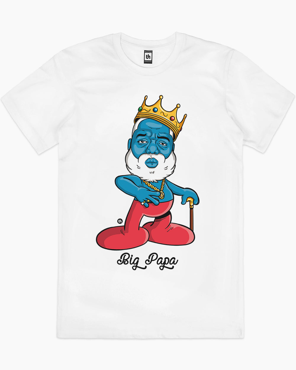 Big Papa T-Shirt Australia Online #colour_white