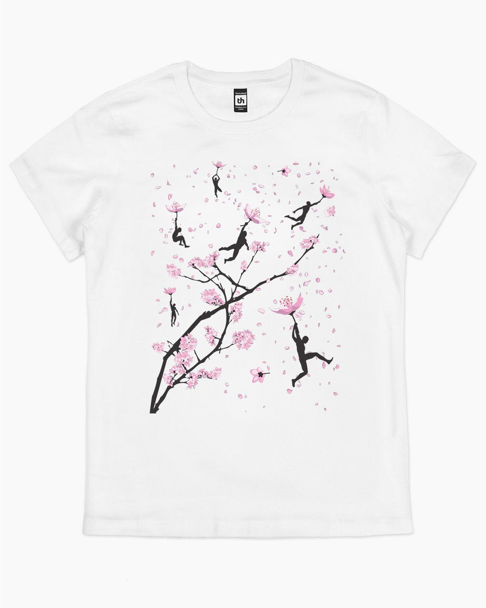 Blossom Flight T-Shirt Australia Online #colour_white