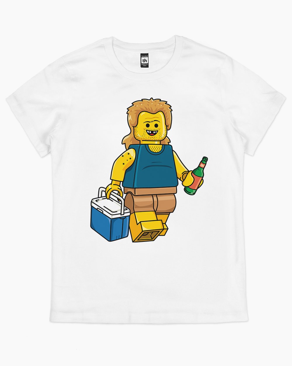 Bogan Lego T-Shirt Australia Online #colour_white
