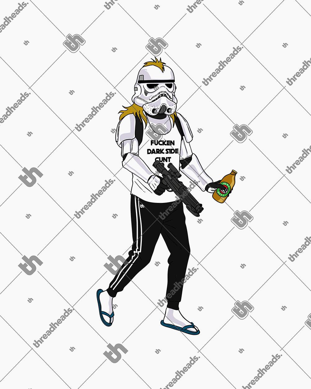 Bogan Stormtrooper Hoodie Australia Online #colour_white