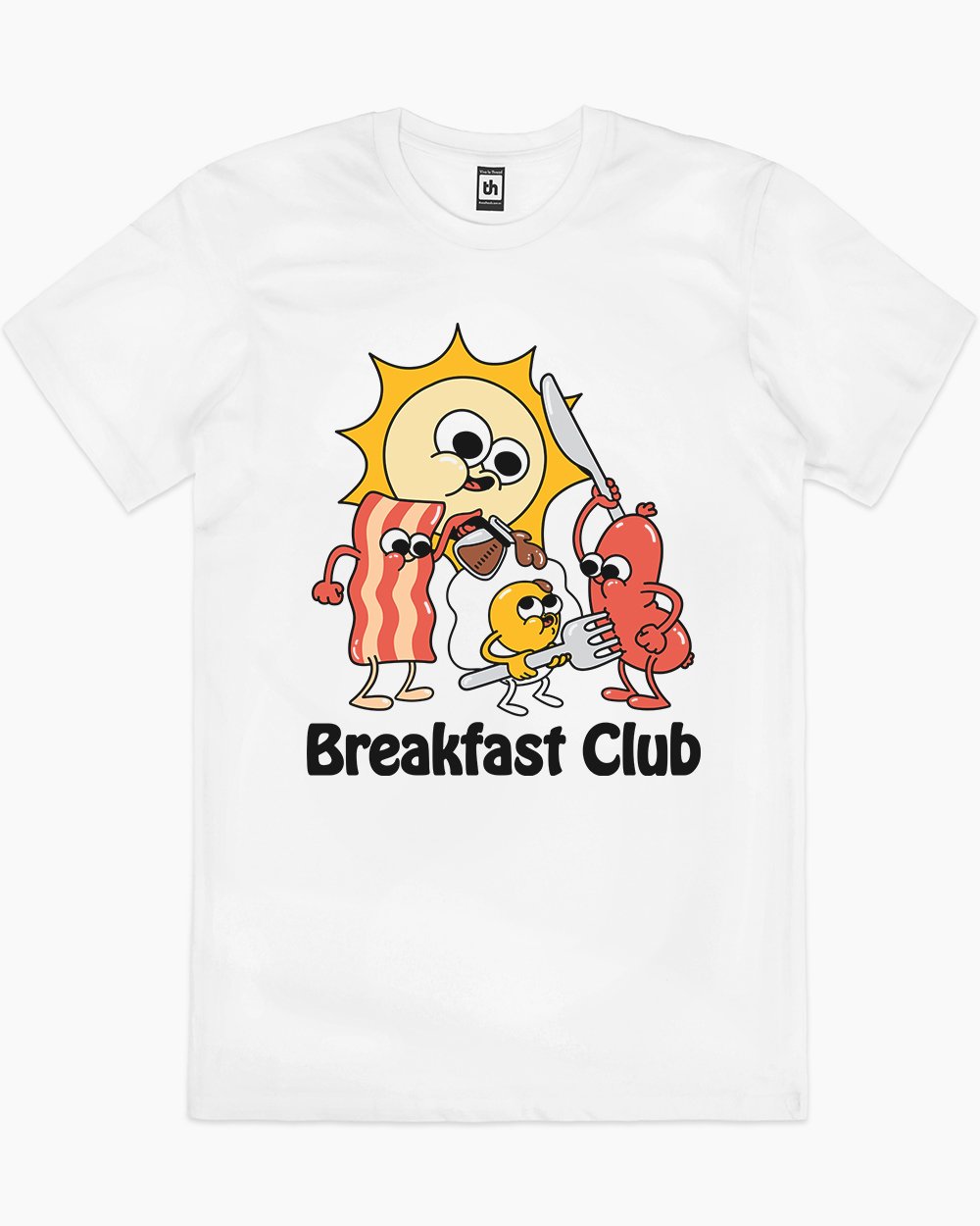 Breakfast Club T-Shirt Australia Online #colour_white