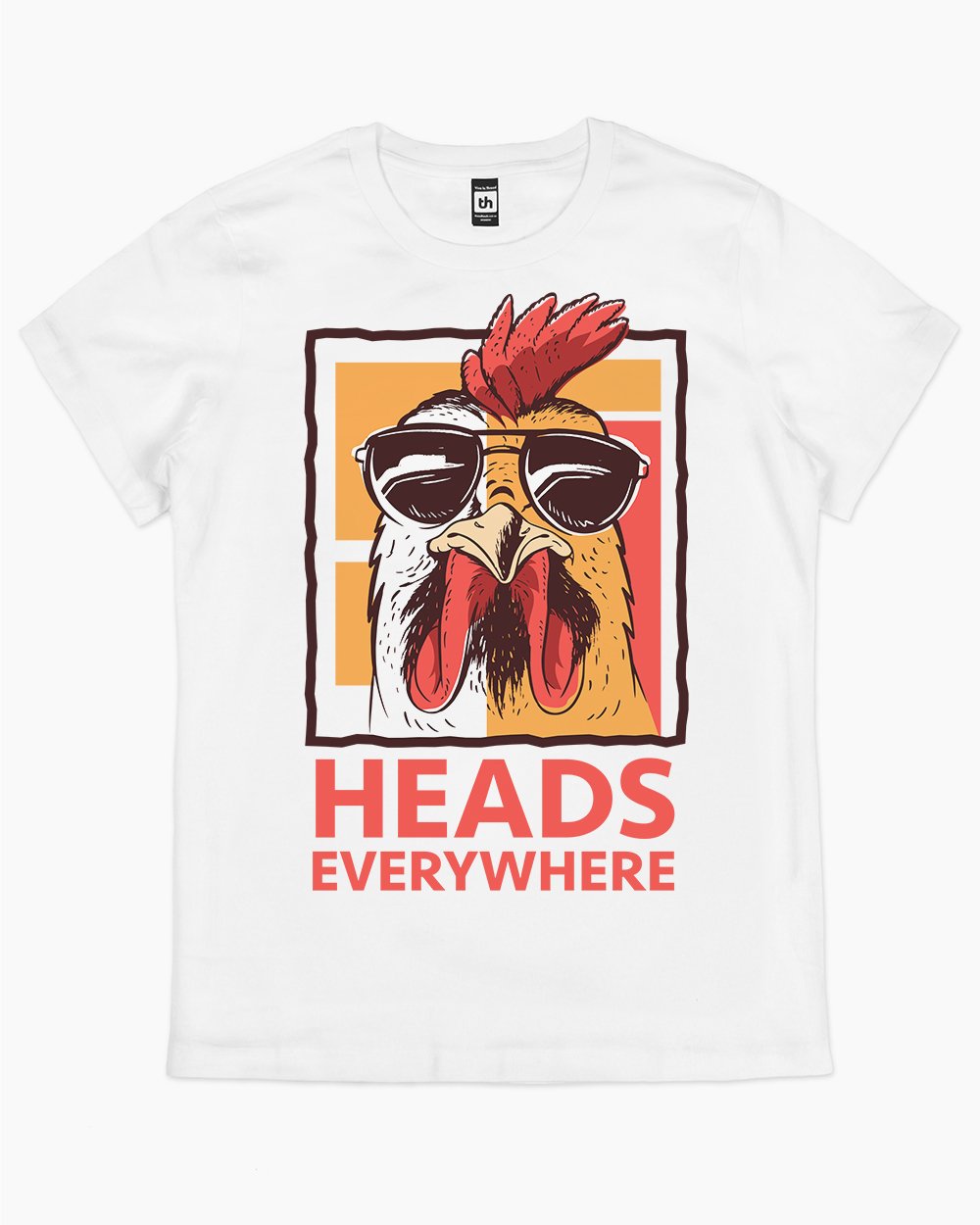 C__K Heads Everywhere T-Shirt Australia Online #colour_white