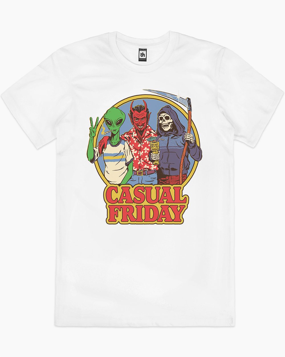 Casual Friday T-Shirt Australia Online #colour_white