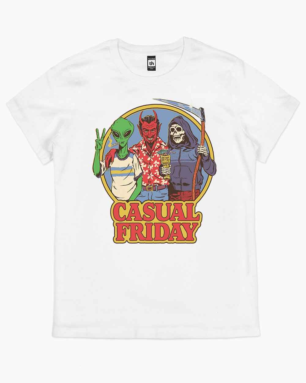 Casual Friday T-Shirt Australia Online #colour_white