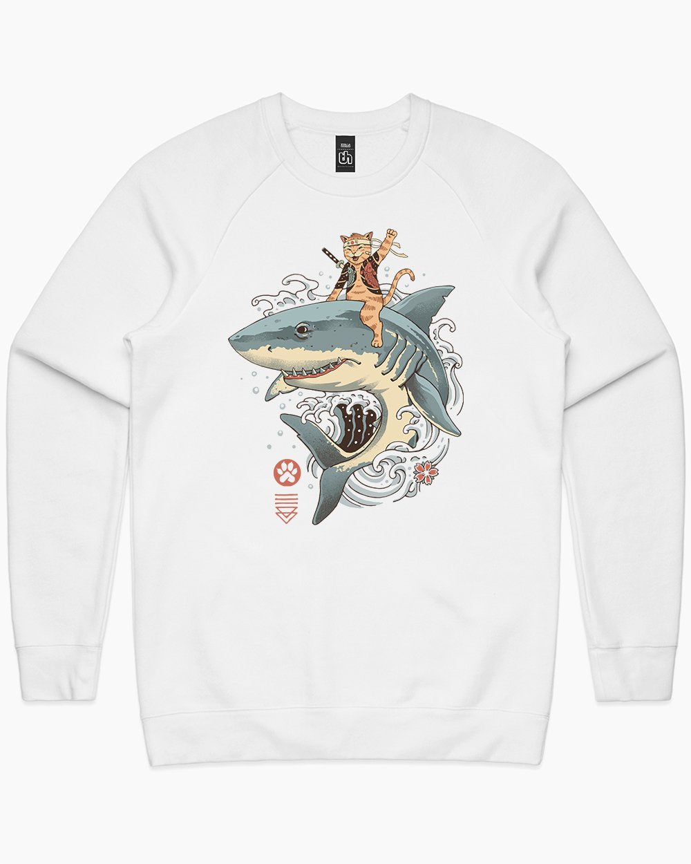 Catana Shark Sweater Australia Online #colour_white