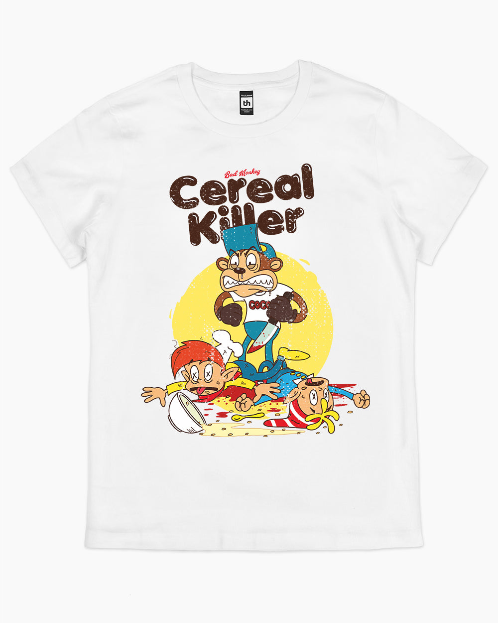 Cereal Killer T-Shirt Australia Online #colour_white