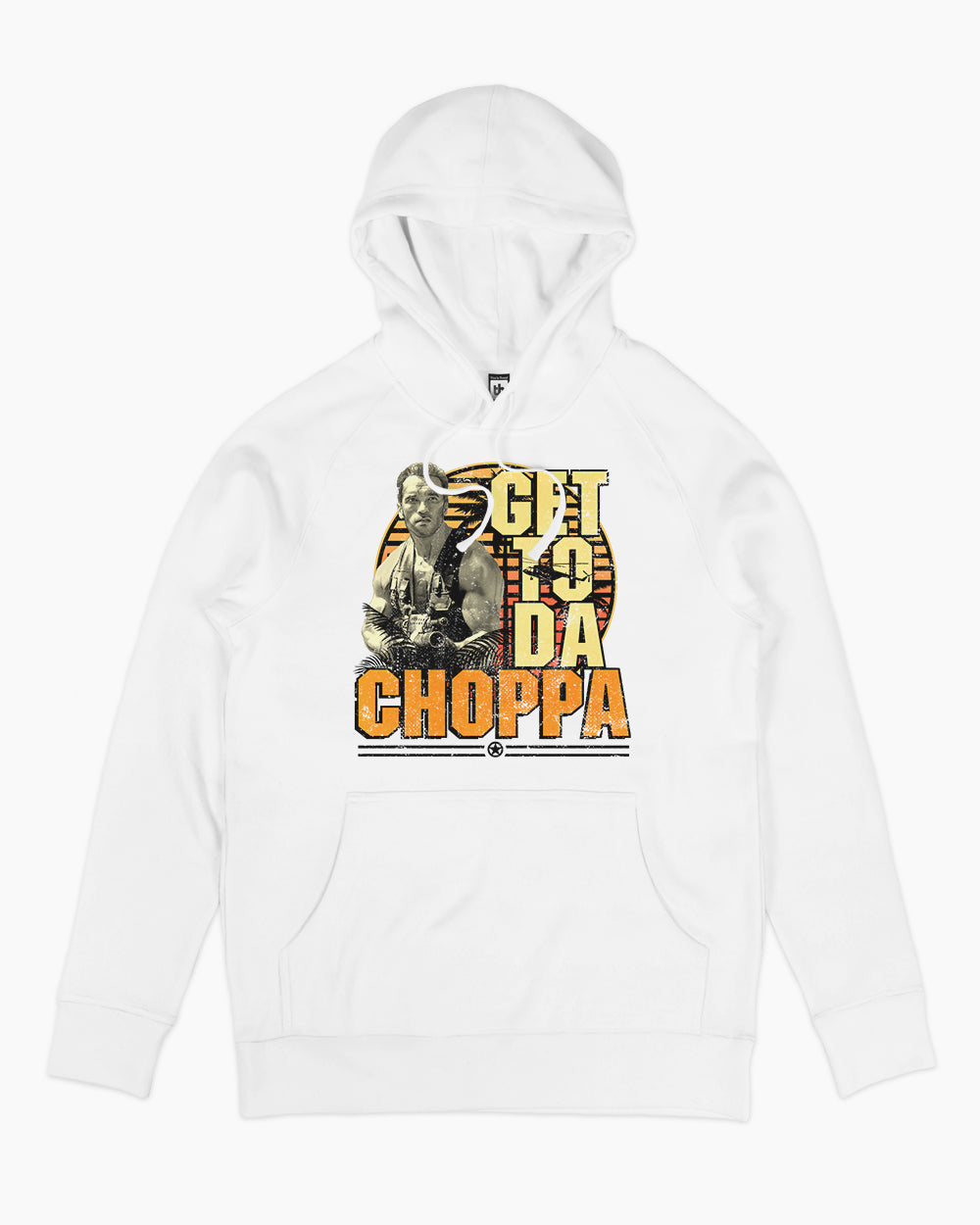 Get To Da Choppa Hoodie Australia Online #colour_white