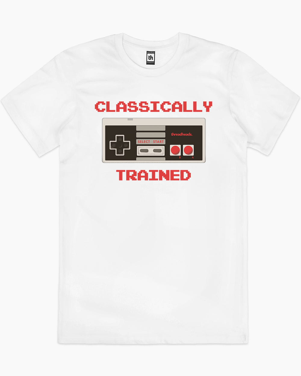 Classically Trained T-Shirt Australia Online #colour_white