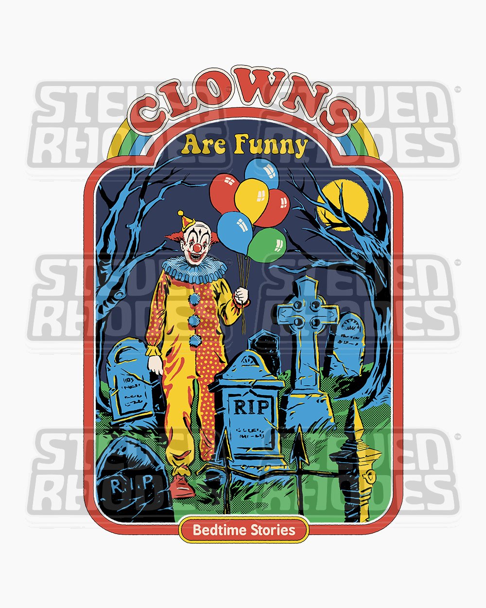 Clowns are Funny T-Shirt Australia Online #colour_white