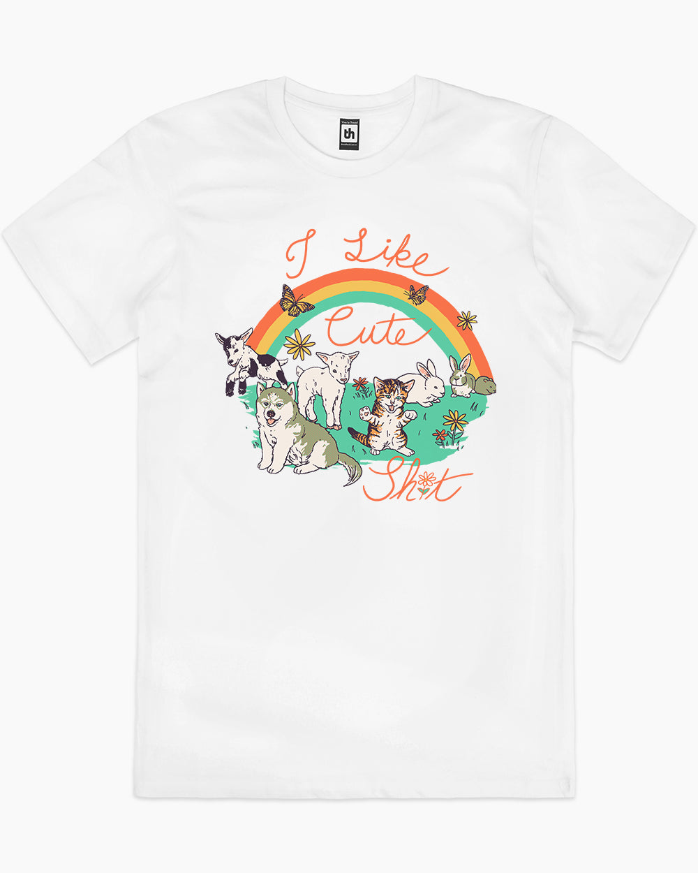 Cuteness T-Shirt Australia Online #colour_white